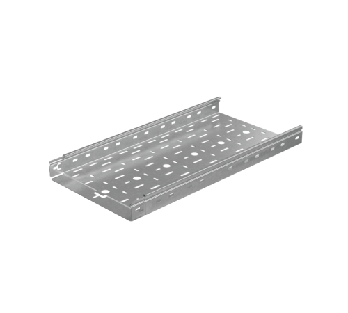 Лоток перф. 50х300х1,2 L6000 мм "Быстрый монтаж ПЛЮС" HD  LPplus50-300-1.2-6000 HD  КМ - профиль