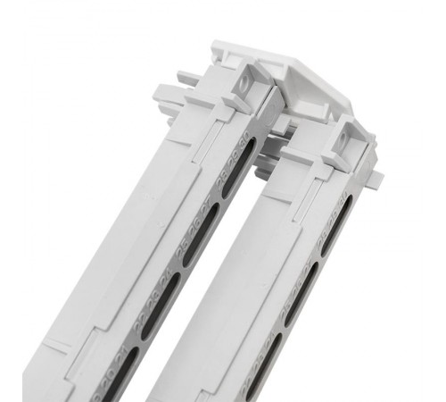 Держатель двойной для установки шин N/PE (без шин)  nv-bh-2  EKF