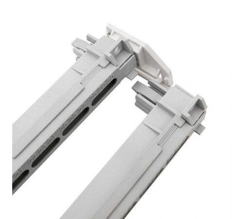 Держатель двойной для установки шин N/PE (без шин)  nv-bh-2  EKF