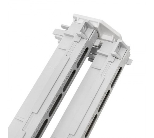 Держатель двойной для установки шин N/PE (без шин)  nv-bh-2  EKF