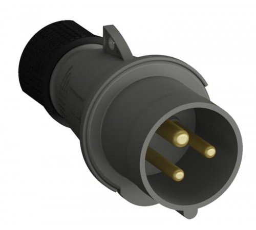 Вилка кабельная Easy&Safe 216EP1, 16А, 2P+E, IP44, 1ч2CMA101943R1000 ABB