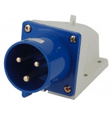 Вилка стационарная 523 2Р+РЕ 32А 220В IP44  Б0032858  ЭРА