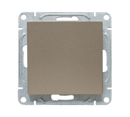 Механизм выключателя, одноклавишный, перекрёстный, шампань Эпика  UP1-SWC-12 EKF