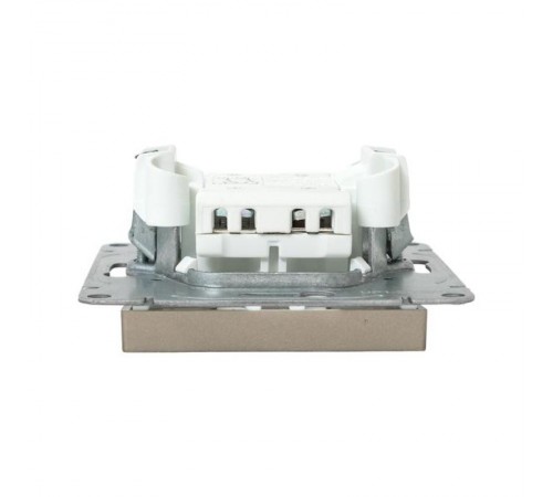 Механизм выключателя, одноклавишный, перекрёстный, шампань Эпика  UP1-SWC-12 EKF