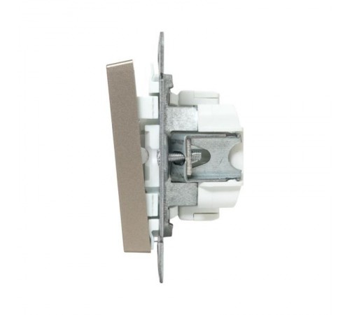 Механизм выключателя, одноклавишный, перекрёстный, шампань Эпика  UP1-SWC-12 EKF