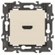 14-3114-02 Розетка HDMI, IP20, Эра Elegance, сл.кость  Б0034333  ЭРА