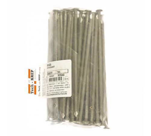 Гвоздь строительный 4,0х120 (1 кг) - пакет  101584  Tech-KREP