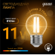 Лампа светодиодная Black LED Filament Шар E27 11W 720lm 2700K  105802111  Gauss