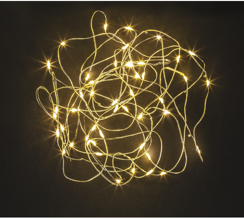 Гирлянда световая  NGF-SM01-100WW-10-10.2m-3AA-SL-IP20  80716   Navigator