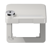 крышка с замком CD590BFKLSLLG Jung