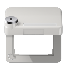 крышка с замком CD590BFKLSLLG Jung