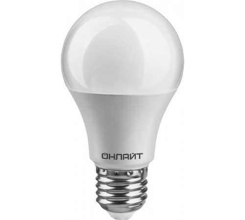 Лампа светодиодная OLL-A60-10-230-6.5K-E27  61140  ОНЛАЙТ