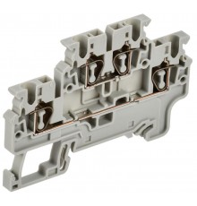 ARMAFIX Клемма пруж. 2 уровня CXDL2.5  AF-CT40-00-2-K03-002  IEK