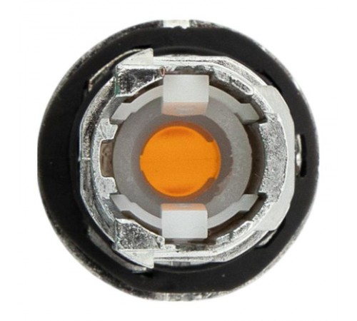 Механизм исполнительный переключателя ХB4 желтый на 3 положения с фиксацией, с подсветкой с короткой ручкой IP65  XB4BD3FL-Y-65  EKF