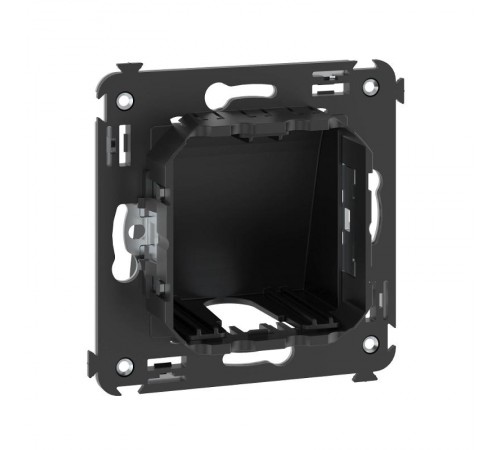 Вывод кабеля из стены "Avanti", "Черный матовый"  4412983  DKC