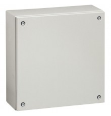 Промышленная коробка Atlantic - металлическая квадратная - IP66 - IK10 - 300x300x120 мм - RAL 7035  035608  Legrand