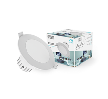 Светильник светодиодный встраиваемый круглый белый, 7W, 520 Lm LED 4100K  946411207  Gauss