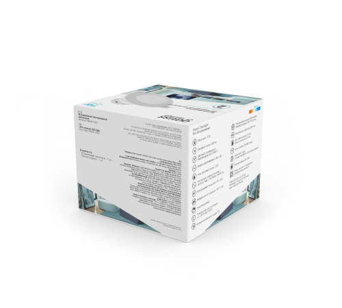 Светильник светодиодный встраиваемый круглый белый, 7W, 520 Lm LED 4100K  946411207  Gauss