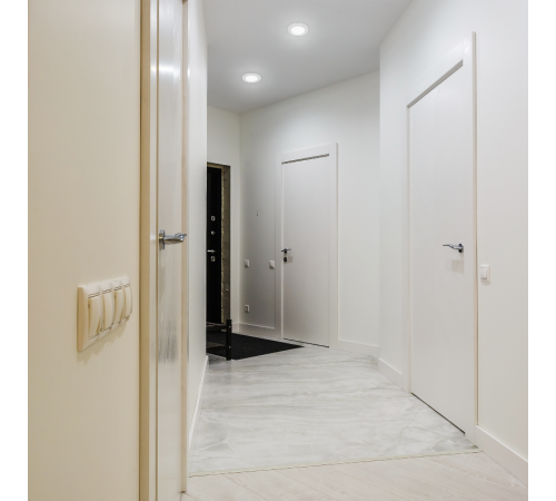 Светильник светодиодный встраиваемый круглый белый, 7W, 520 Lm LED 4100K  946411207  Gauss