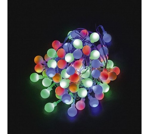 Светодиодная гирлянда CL55 фигурная 5м +1.5м 230V разноцветная c питанием от сети  26761  Feron
