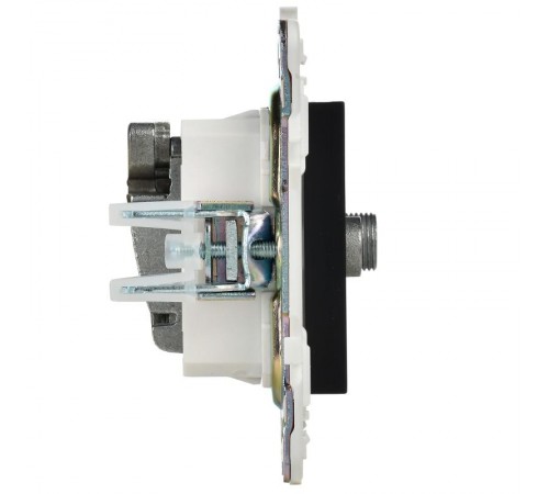 SKANDY Розетка двойная TV+SAT SK-A13Bl черный  SK-AF20-O-K02  IEK