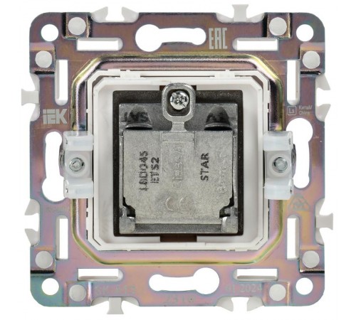 SKANDY Розетка двойная TV+SAT SK-A13Bl черный  SK-AF20-O-K02  IEK