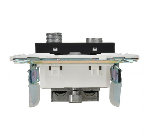 SKANDY Розетка двойная TV+SAT SK-A13Bl черный  SK-AF20-O-K02  IEK