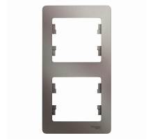 Glossa Платина Рамка 2-ая, вертикальная  GSL001206  SE