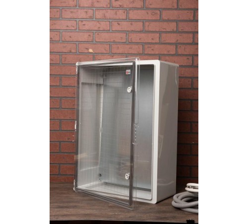 Щит пластиковый с монтажной платой прозрачная дверь (ВхШхГ) 700х500х250мм IP65 PROxima  PBT65MP009  EKF