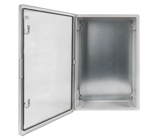 Щит пластиковый с монтажной платой прозрачная дверь (ВхШхГ) 800х600х260мм IP65 PROxima  PBT65MP010  EKF