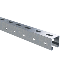 С-образный профиль 41х41, L6000, толщ.1,5 мм, цинк-ламельный  BPL4160ZL  DKC