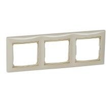 Valena Крем/Золото Рамка 3-ая горизонт.  774153  Legrand