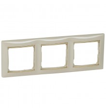 Valena Крем/Золото Рамка 3-ая горизонт.  774153  Legrand