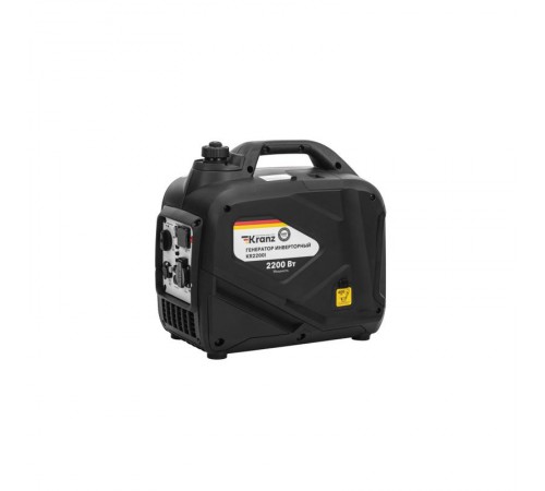 Генератор инверторный KR2200I, 2,2кВт, 230В, 4л, закрытый корпус, ручной старт  KR-16-1141  Kranz