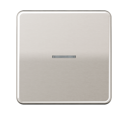 Клавиша с окошком для выключателя с подсветкой; платина  CD590KO5PT  Jung