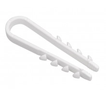 Дюбель Хомут 19-25мм нейлон белый (100шт)   UHH35-19-25-100  IEK