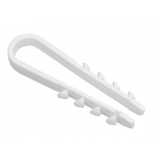 Дюбель Хомут 19-25мм нейлон белый (100шт)   UHH35-19-25-100  IEK