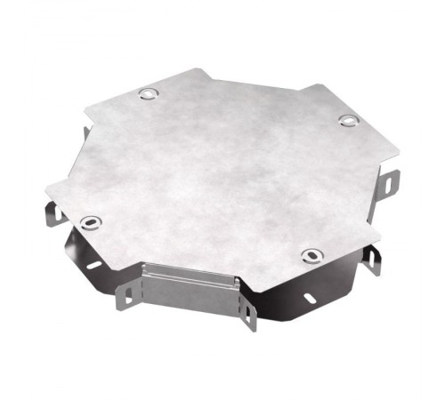 Х-образный ответвитель с крышкой Стандарт 150х50  PR16.0459  Промрукав