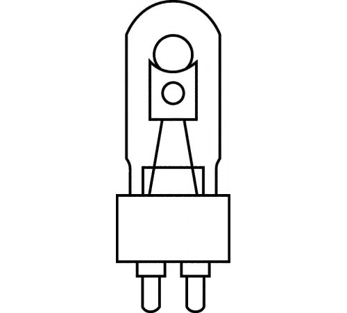Лампа металлогалогенная МГЛ 70Вт G12 трубчатая прозрачная нейт. х-б 4200К 100В (кварц) HQI-T 70W/NDL UVS G12 12X1  4008321974327  Osram
