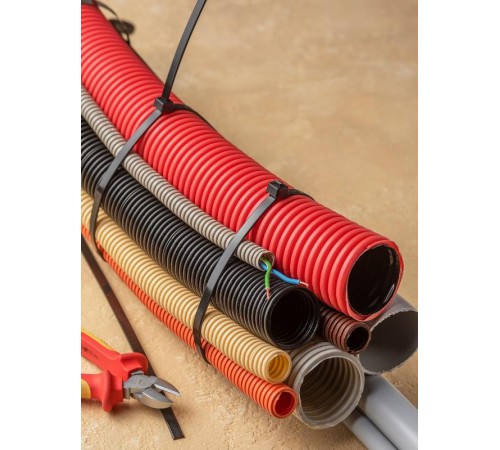 Хомут нейлоновый ЧЕРНЫЙ 8,2х750 (уп./100шт) EKF PROxima  plc-cb-8.2x750  EKF