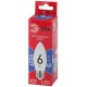 Лампа светодиодная ЭКО LED B35-6W-865-E27 R (диод, свеча, 6Вт, хол, E27)  Б0045340  ЭРА