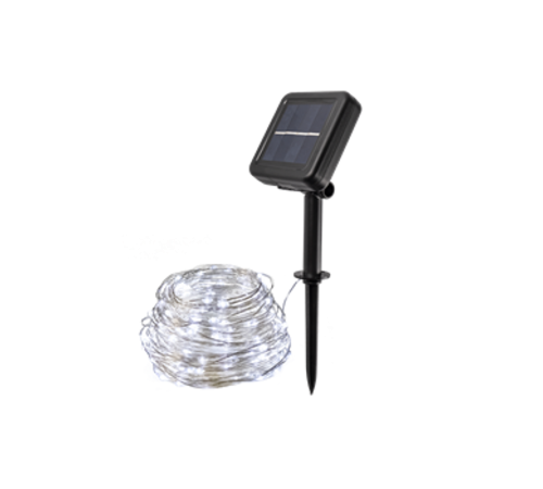 Светильник садовый на солнечной батарее SLR-G03-200W нить, хол. бел. 200 LED  .5033337  ФАZА