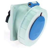 Розетка наклонная 32А 3р 230v IP67 ,фланец 85х85 12327 I 12327-Bals I Bals