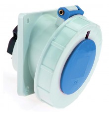 Розетка наклонная 32А 3р 230v IP67 ,фланец 85х85 12327 I 12327-Bals I Bals