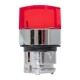 Исполнительный механизм переключателя ХB4 красный на 2 положения возвратный без фиксации, с подсветкой с короткой ручкой EKF PROxima    XB4BD2L-R   
