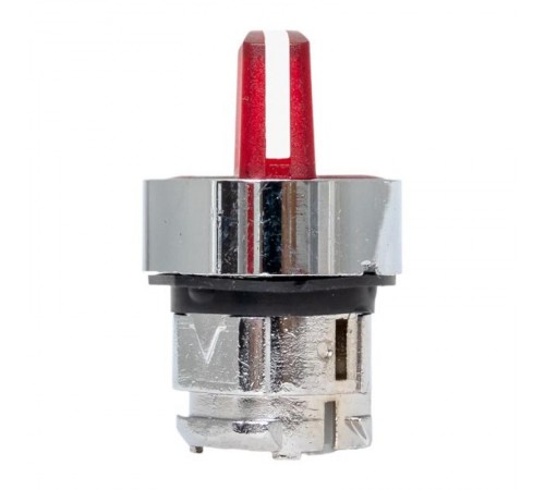 Исполнительный механизм переключателя ХB4 красный на 2 положения возвратный без фиксации, с подсветкой с короткой ручкой EKF PROxima    XB4BD2L-R   