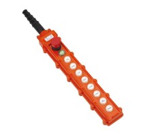 Пульт кнопочный NP3-4K на 8 кнопок, кнопка "ВКЛ" с фикс., повор. "Грибок" c фикс. IP65 (R)  586059  CHINT