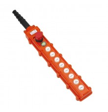 Пульт кнопочный NP3-4K на 8 кнопок, кнопка "ВКЛ" с фикс., повор. "Грибок" c фикс. IP65 (R)  586059  CHINT