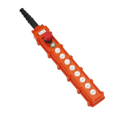 Пульт кнопочный NP3-4K на 8 кнопок, кнопка "ВКЛ" с фикс., повор. "Грибок" c фикс. IP65 (R)  586059  CHINT