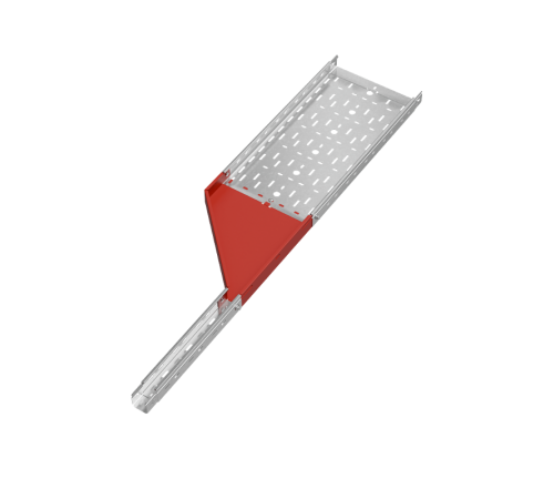 Переходник левый 50х50-300 мм "ПЛЮС" HD  PDplus50-50-300-L HD   КМ-профиль